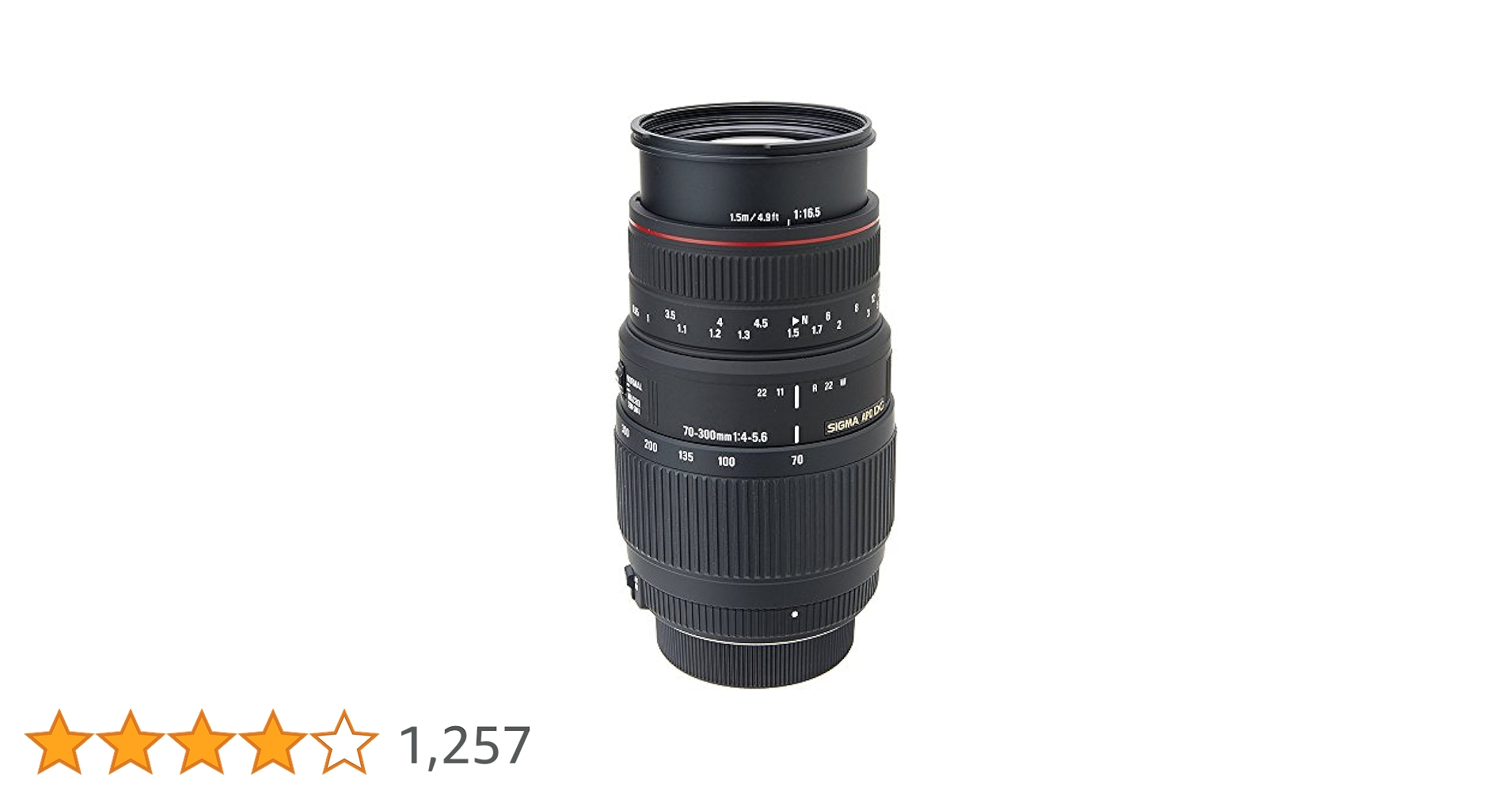 Amazon.co.jp: SIGMA 望遠ズームレンズ APO 70-300mm F4-5.6 DG